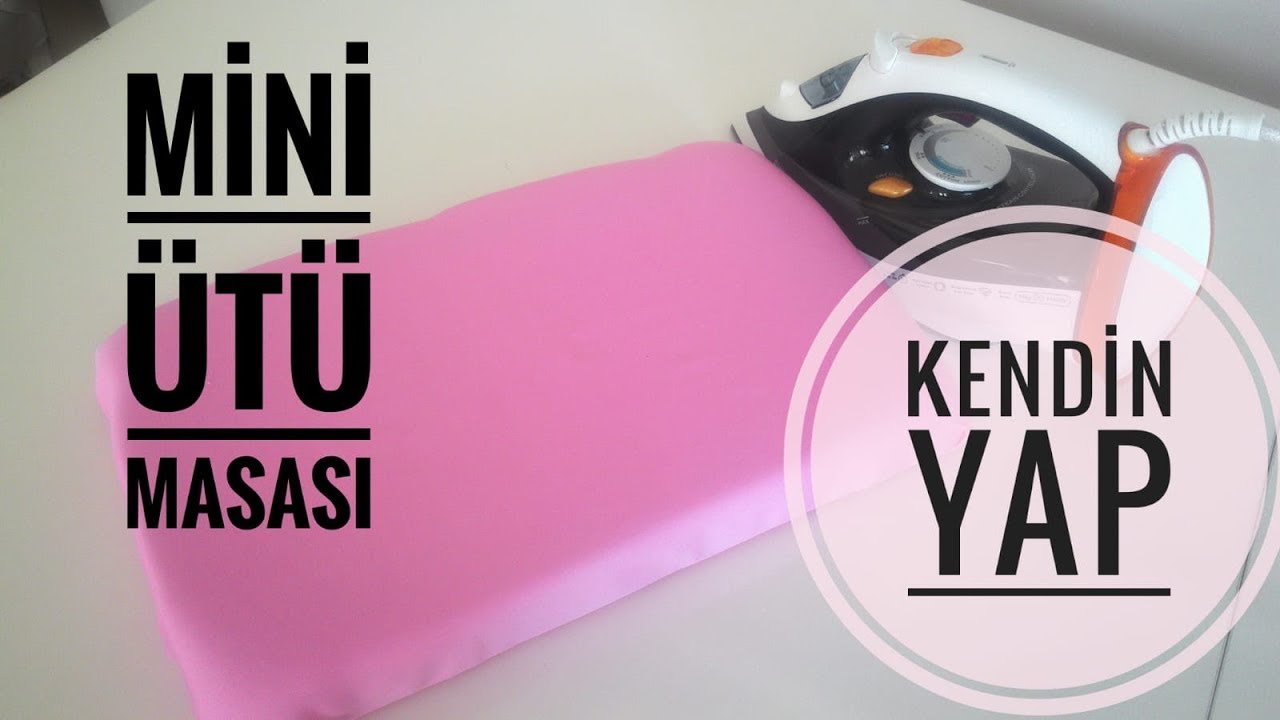 MİNİ ÜTÜ MASASI / KENDİN  YAP / DIY /