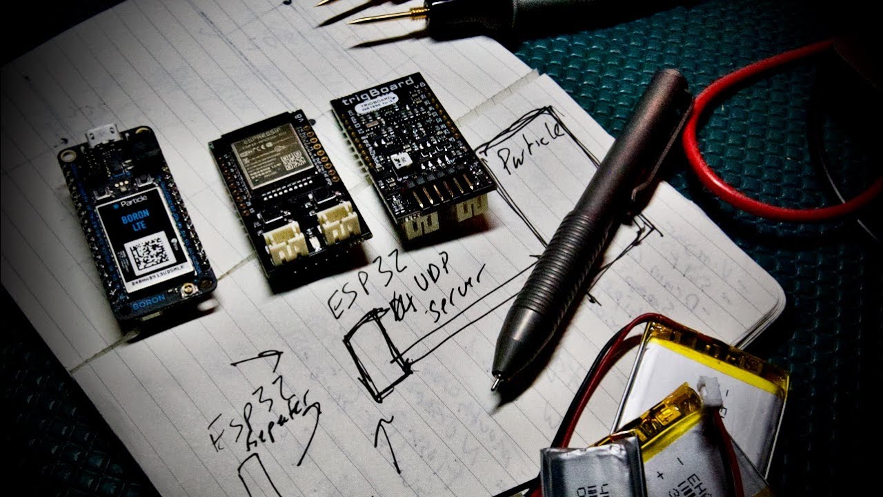 Full Tutorial - ESP32 + 4G Cellular + Battery Backed Ultimate Home Security System trigBoard/Boron