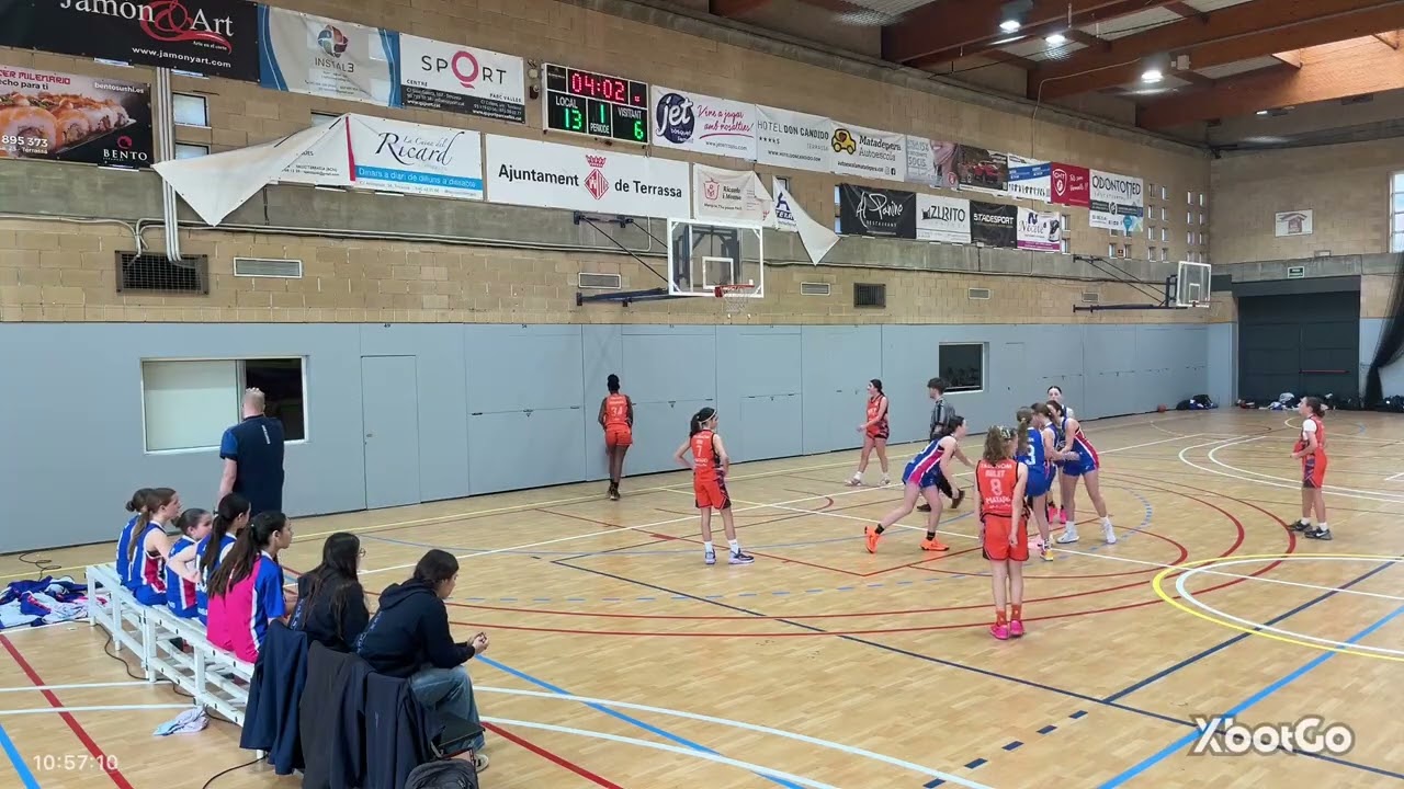 Aqualis Jet Terrassa vs. Boet Matarò | Infantil Femení U13 (1r any Preferent) | 8.2.26