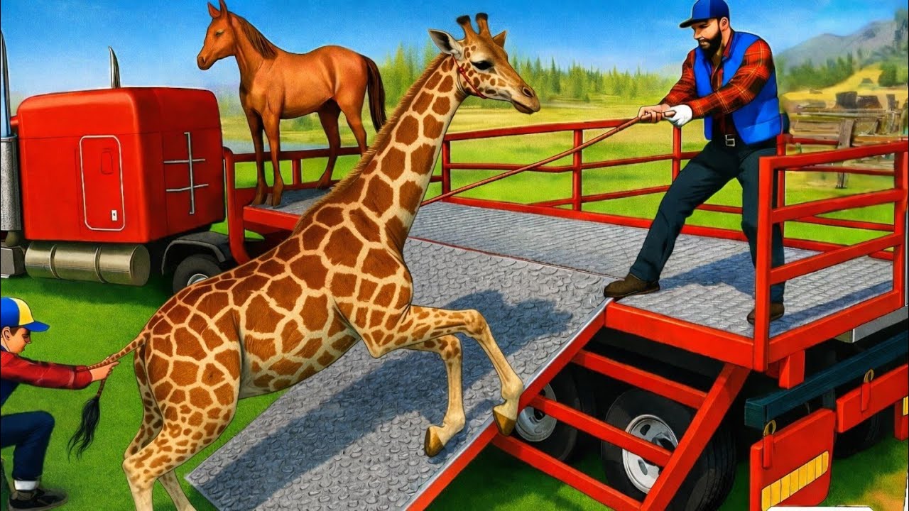 Animal Cargo Indian Truck Simulator - Animal Cargo Truck Game 3D Android GamePlay