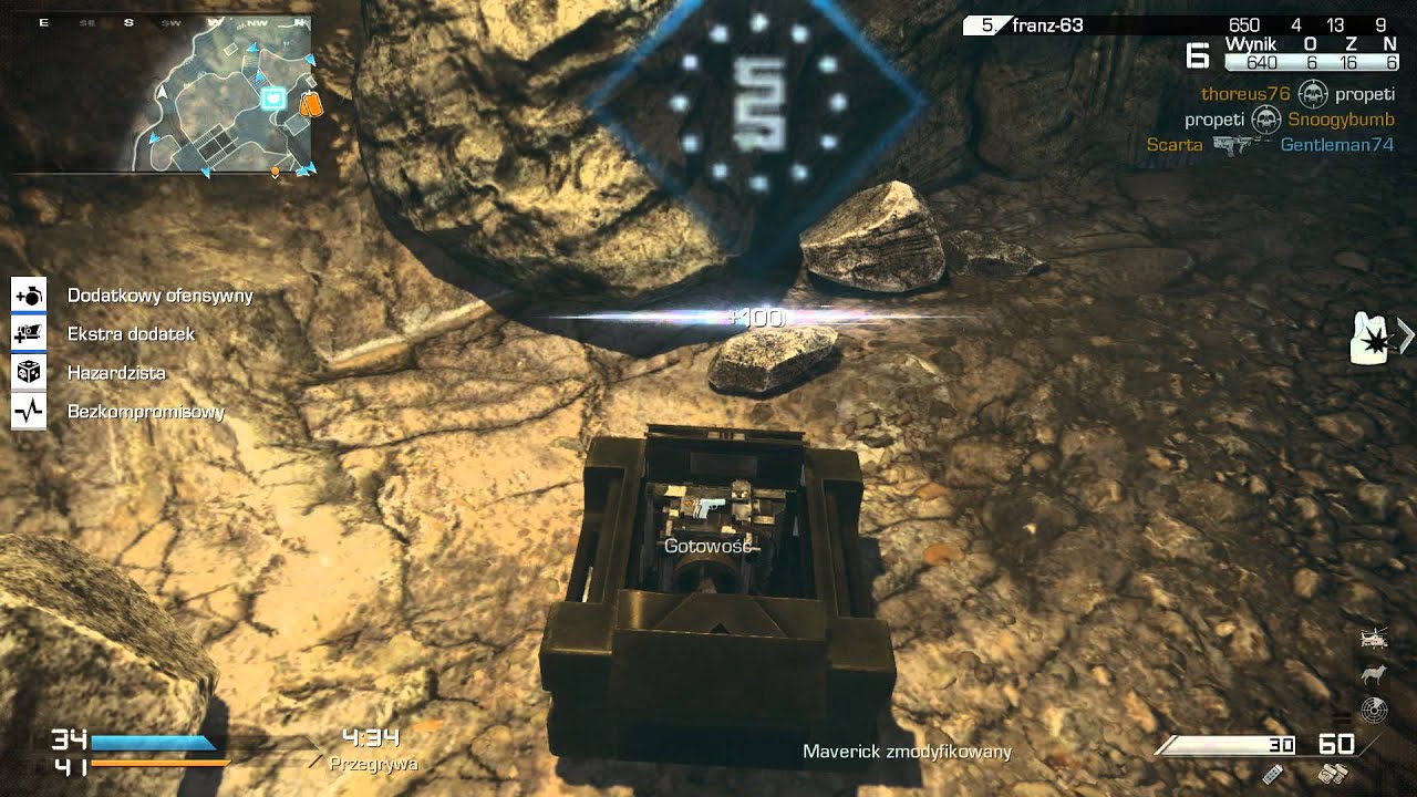 Call of Duty Ghosts Multiplayer last DLC 4 NEMESIS Goldrush Gameplay