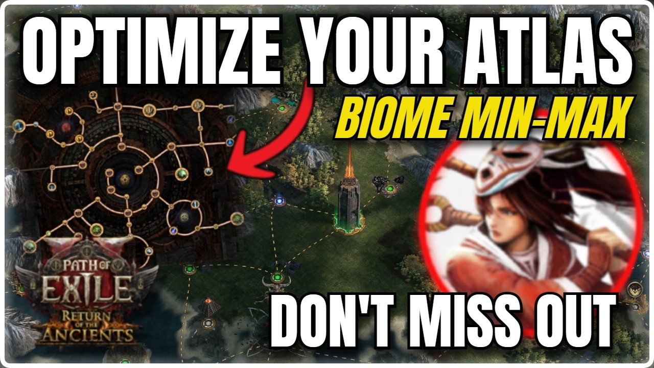 How to Fully Optimize your Atlas Tree for Biomes in 0.5.0 - Path of Exile 2