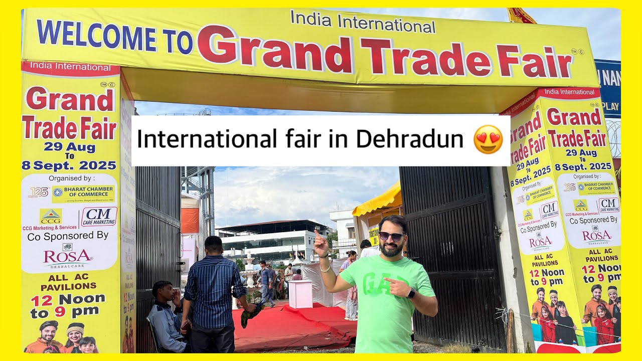 International Trade Fair in Dehradun 29Aug to 8 sept in Bannu School Ground Racecourse Dehradun 👍