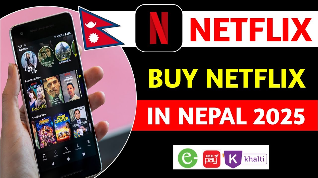 How To Buy NETFLIX in Nepal using Esewa, Khalti, IME PAY? NETFLIX ACCOUNT in Nepal for Cheap Price