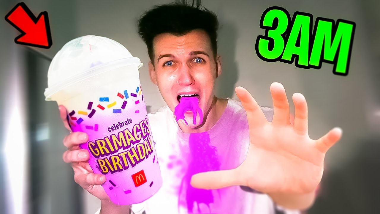 НЕ ПЕЙ GRIMACE SHAKE В 3:00 НОЧИ...