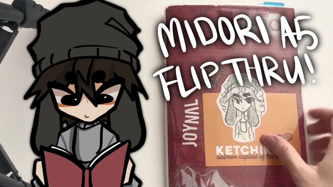 Journal Filp Through! Midori MD A5