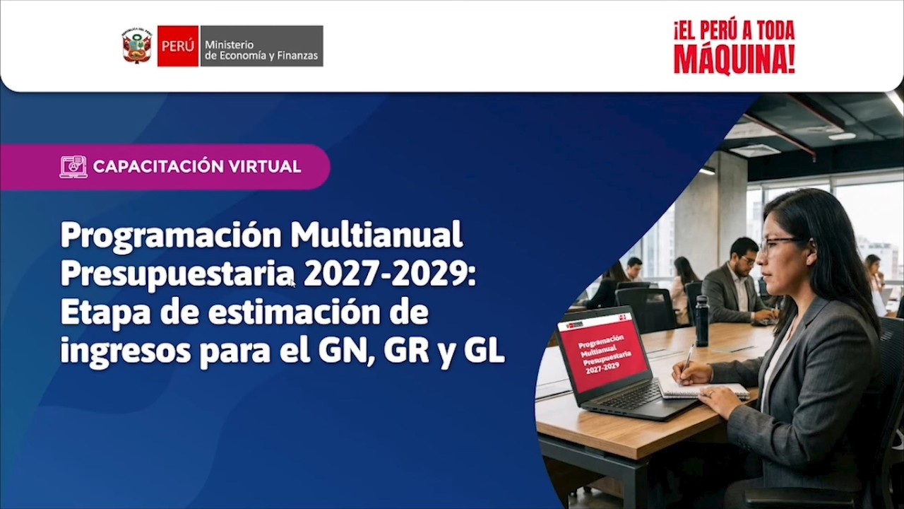 DGPP: Programación Multianual Presupuestaria 2027-2029: Etapa de estimación de ingresos