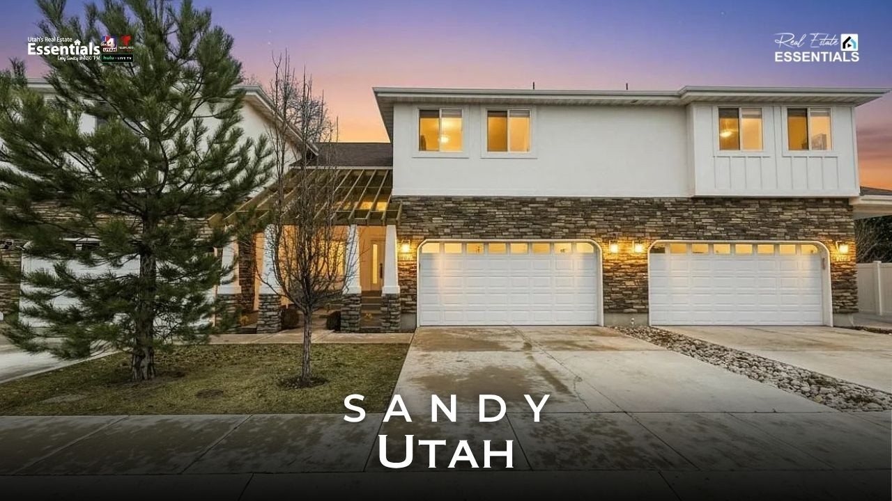 🏡 190 E White Spruce Cv, Sandy, UT | Real Estate Essentials | ABC4 Utah's Real Estate Essentials