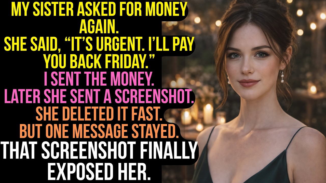 My Sister Asked For Money Again, Until A Screenshot Finally EXPOSED her...
