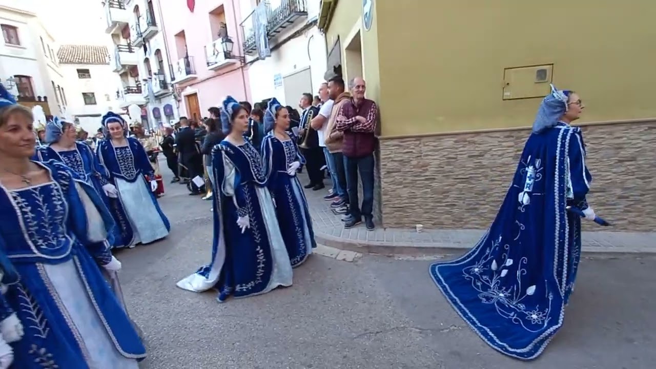 AGULLENT MOROS Y CRISTIANOS 27 DE ABRIL 2025 DIANA DE GALA