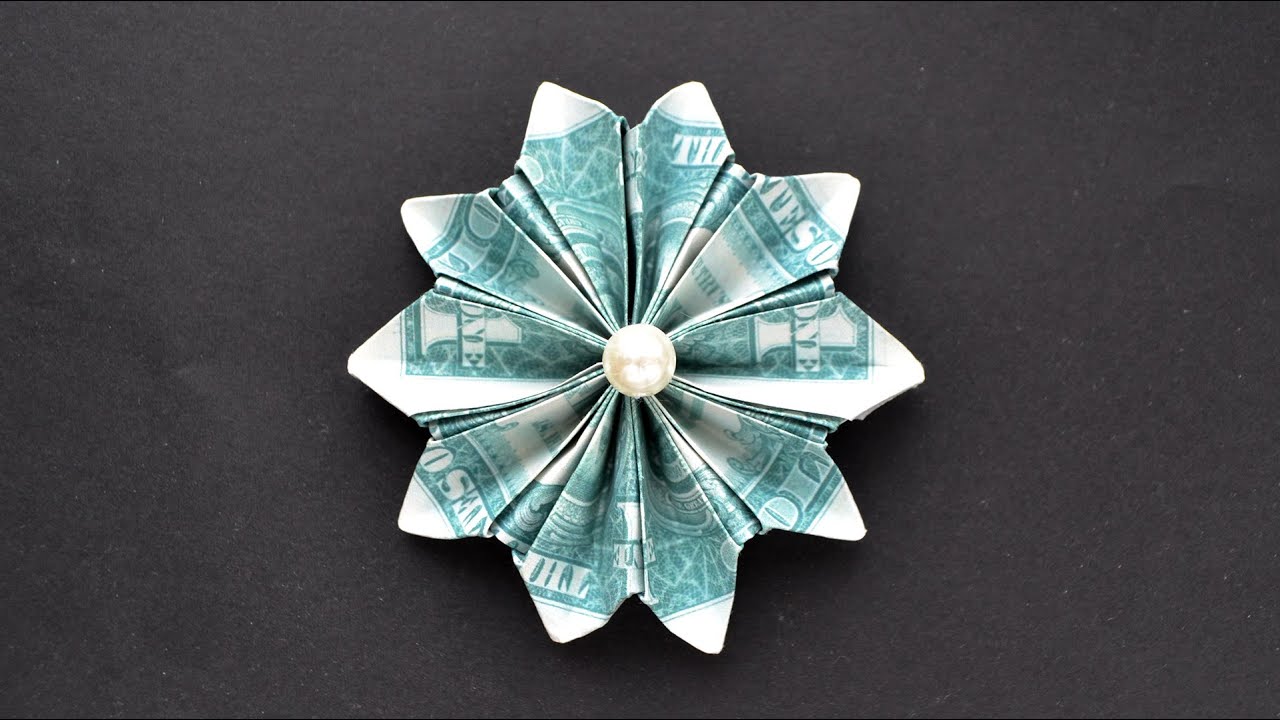 My MONEY FLOWER Lei | Dollar Origami for Graduation | Tutorial DIY by NProkuda