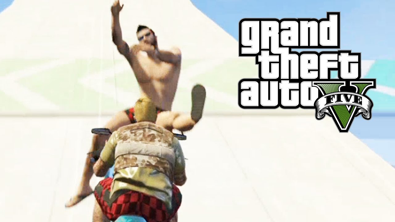 PONE SUS PARTES EN MI CARA Y SE LA JUEGO AL FINAL! NF? PARKOUR GTA V