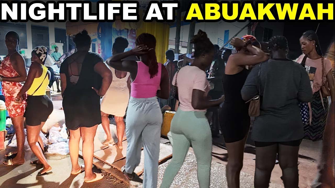 Rural Africa Nightlife 🇬🇭 | Explore Ghana’s Vibrant Night Scene #africa #food #streetfood