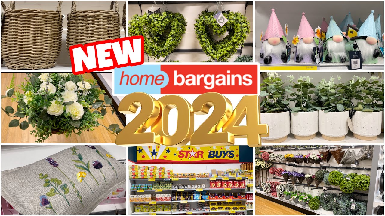 😍 NEW lN HOME BARGAINS 2024‼️ COME SHOPPING WITH ME IN HOME BARGAINS 🌸 APRIL 2024 | COSY CORNER 🛒