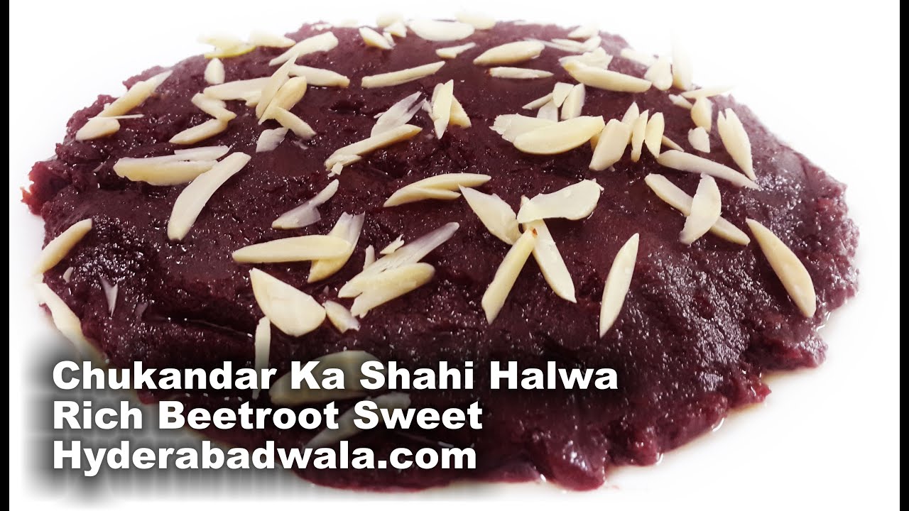 Chukandar Ka Shahi Halwa Recipe Video &ndash; How to Make Hyderabadi Royal Beetroot Sweet &ndash; Easy & Simple