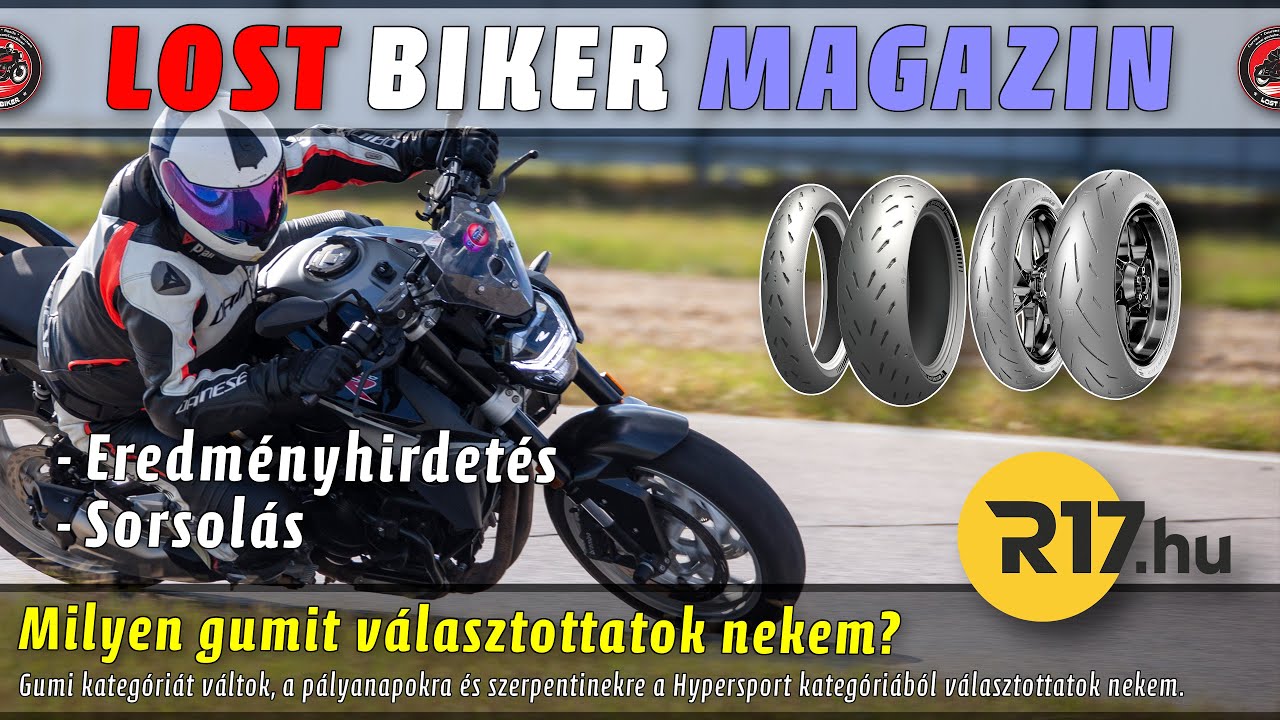 Milyen motorgumit v&aacute;lasztottatok nekem?  🏍
