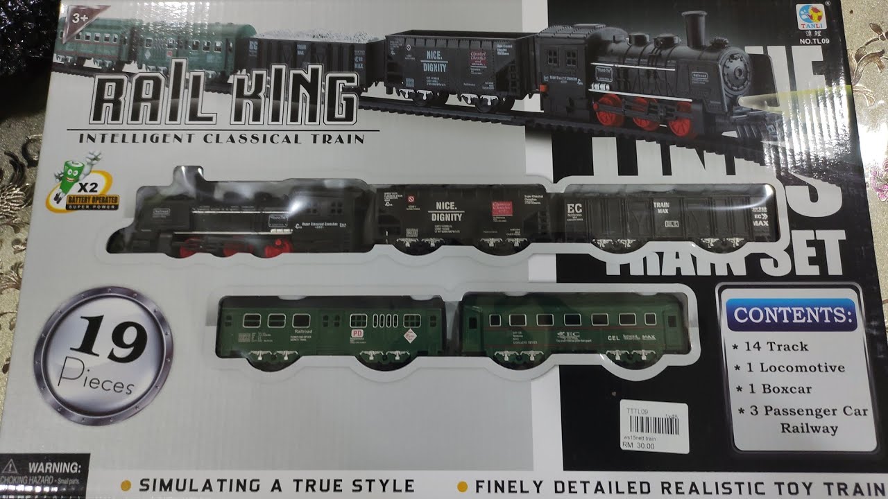 NyahKotak Rail King TL03 dan TL09 [Intelligent Classical Train]