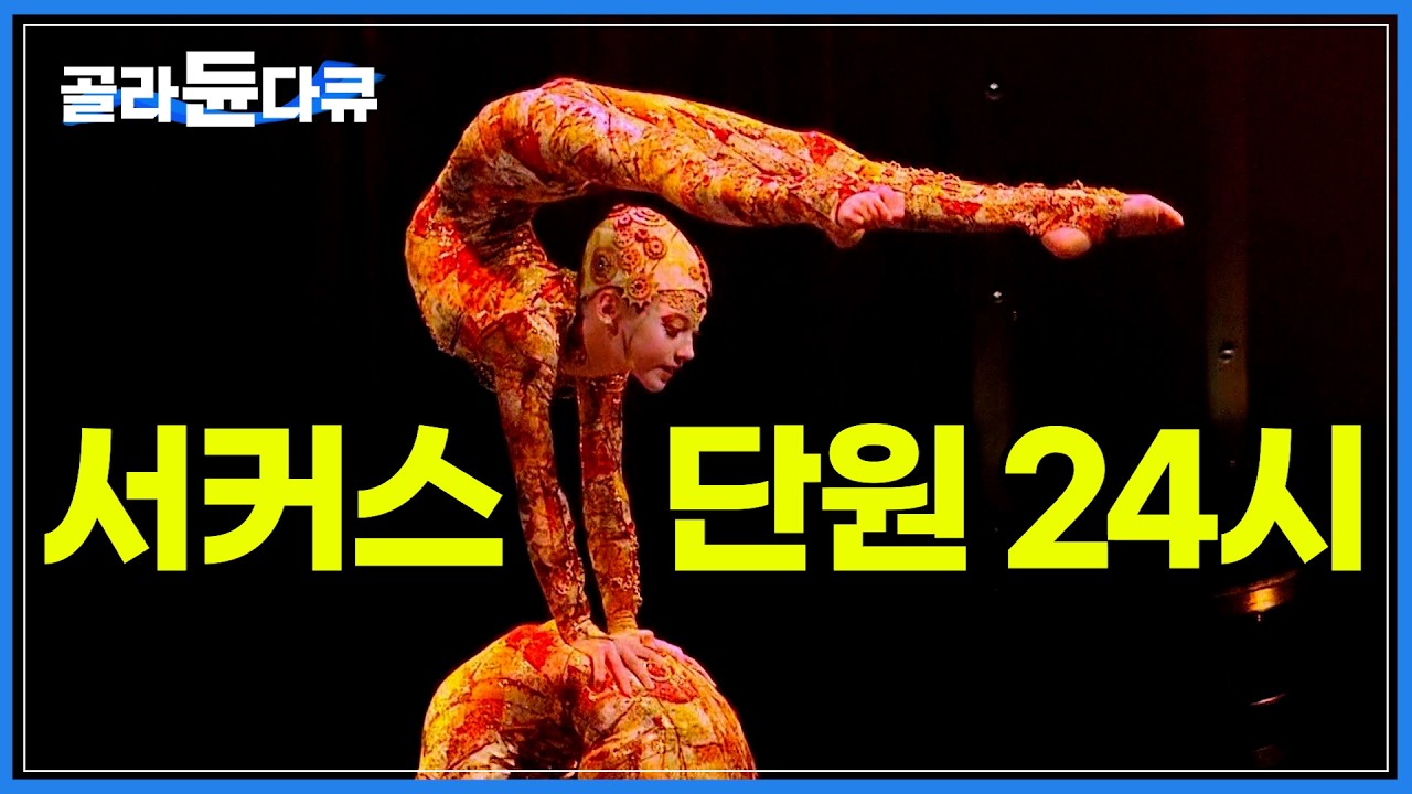 인간의 몸으로는 불가능할 것 같은 곡예를 하는 사람들｜창단 이래 전 세계 60개국 450의 도시를 순회하며 2억 명에 가까운 관객들을 열광시킨 서커스 공연｜극한직업｜#골라듄다큐