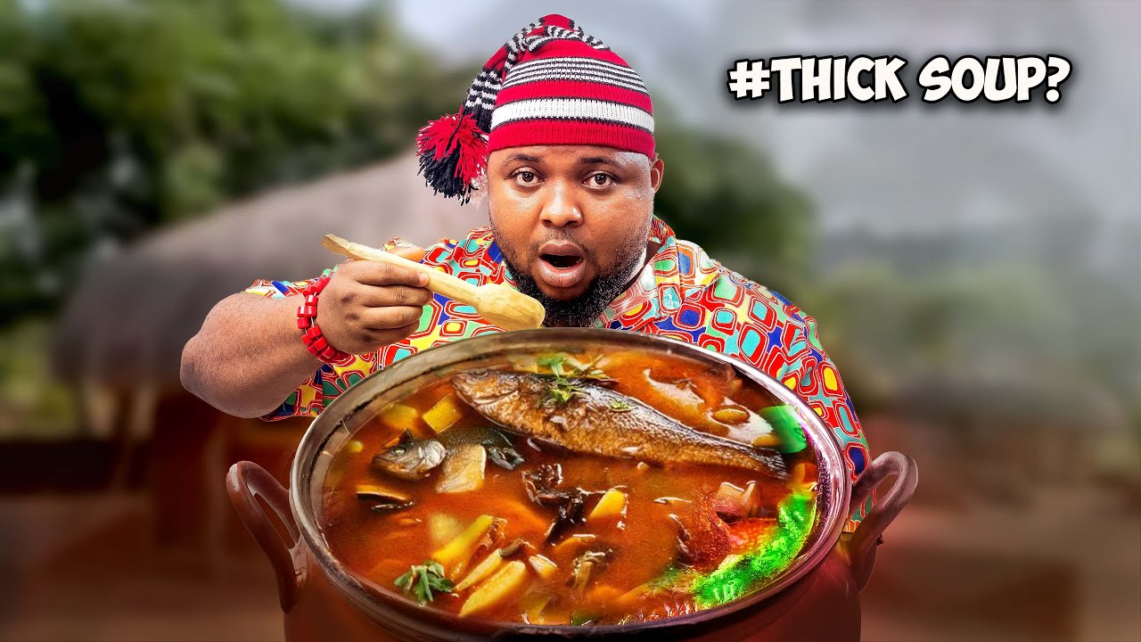 African Ancient Thick Soup From Southern Nigeria | EFERE IBABA