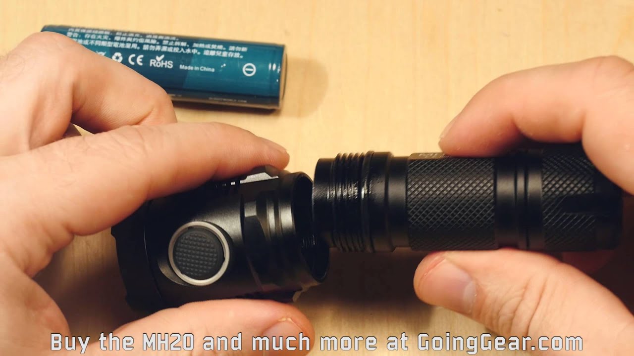 Nitecore MH20 1000 Lumen LED Flashlight Extended Review