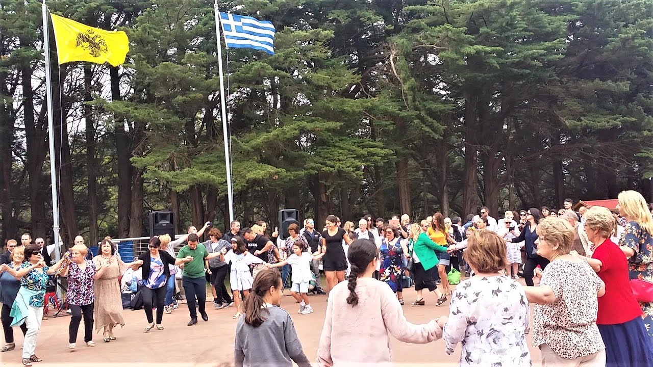 Paniyiri-Grape Festival at Panagia Kamariani Greek Orthodox Church in Red Hill Vic au.
