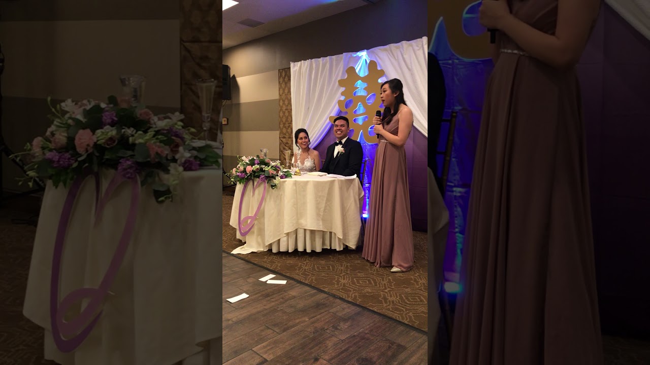Funniest Maid of Honor's Stand-up Comedy Toast