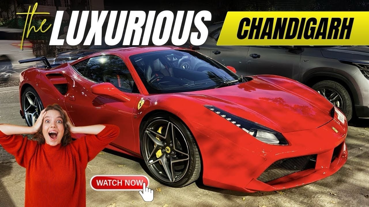 Luxury Life in Chandigarh 😍 | Supercars & Millionaire Houses Tour #Chandigarh #LuxuryCars #Homes