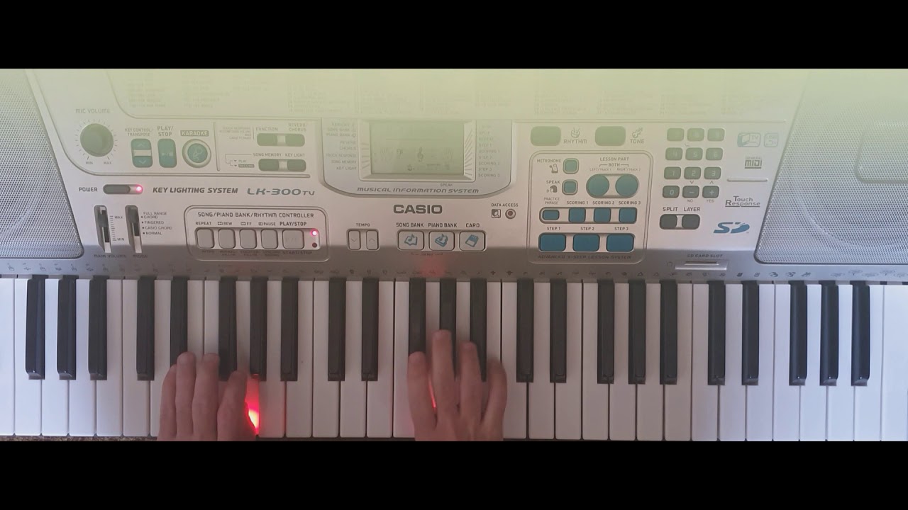 Metro: Last Light on piano. Tutorial. / Метро Луч надежды на пианино. Обучение. Игра для начинающих.
