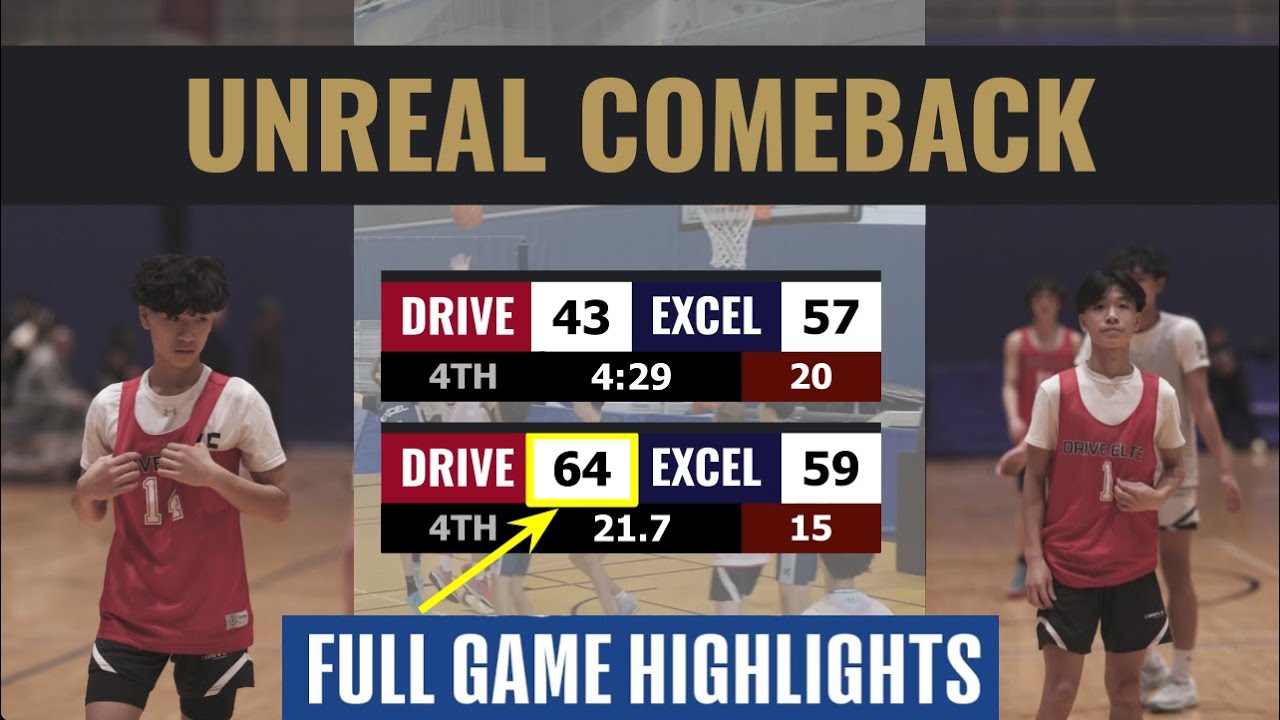 UNREAL 21-2 Comeback Win in Game 4 I  Basketball Highlights