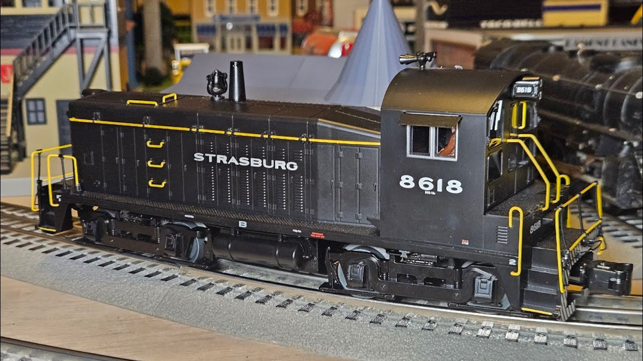 How to Change out Traction Tires on a Lionel Legacy O Scale SW8 Diesel Switcher! Strasburg #8618