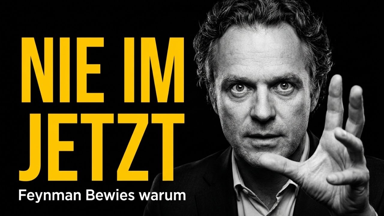 Du hast NIE im Jetzt gelebt (Neurowissenschaft: Dein Gehirn ist immer zu spät)