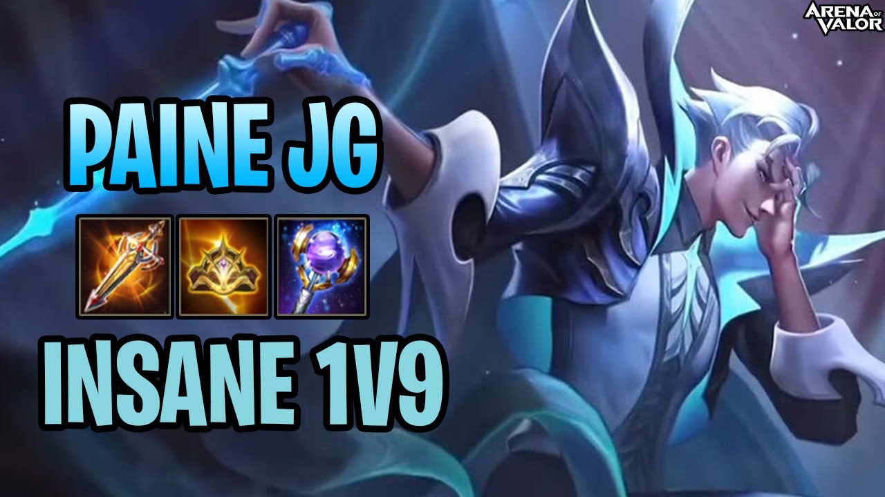 HERÓI MAIS FORTE DO AOV! PAINE JUNGLE 1V9