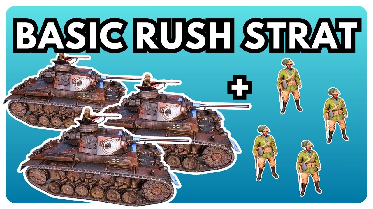 The Basic Rush Strategy for DAK - Company of Heroes 3 Gameplay - COH3 Multiplayer