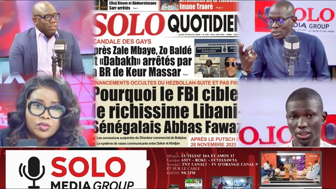 REVUE DES TITRES AVEC AHMED AIDARA FATOU ABDOU AL AMINE SENGHOR ET MANSOUR DIOP