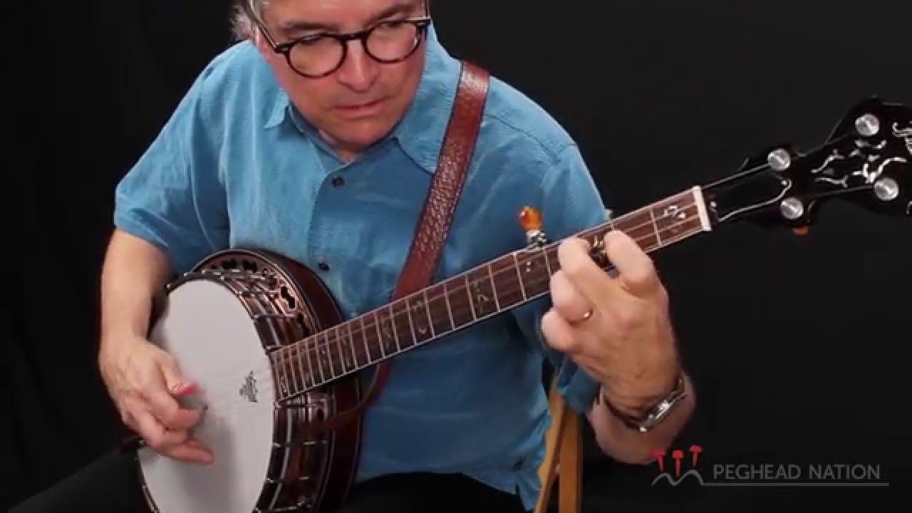 Prucha Diamond Point Mahogany Banjo Demo from Peghead Nation