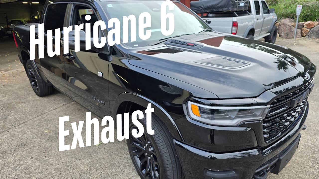 Hurricane 6 RAM is getting an exhaust 👌 how does it sound?