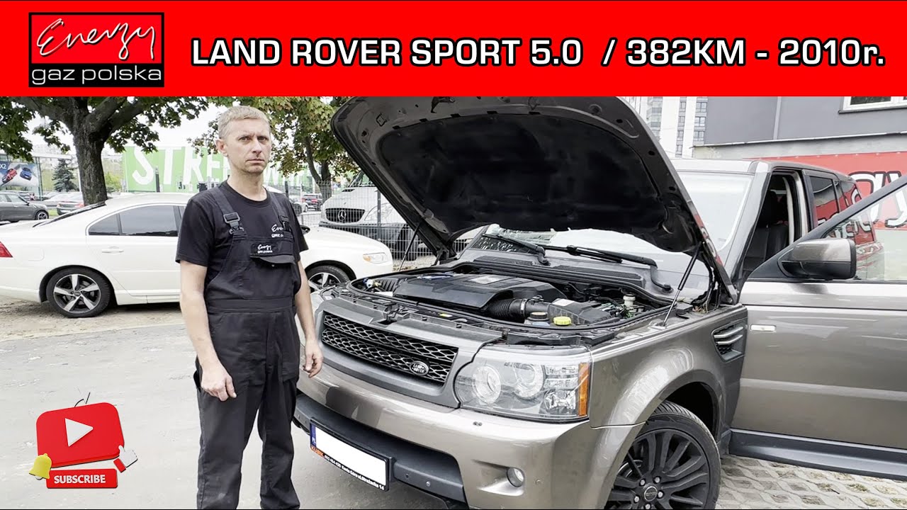 MONTAŻ LPG LAND ROVER SPORT 5.0 BEZPOŚREDNI WTRYSK 382KM 2010R NA GAZ KME W ENERGY GAZ POLSKA