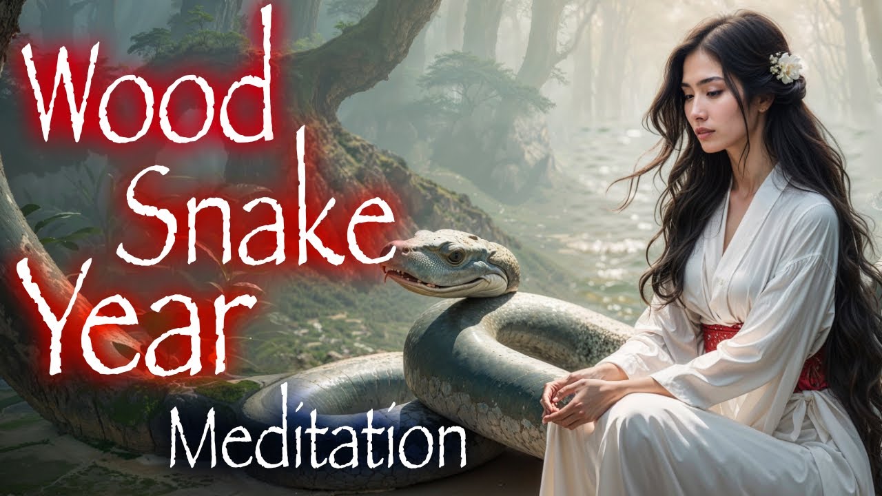 Wood Snake Year Manifestation. Discover Your Inner Strength with Chinese New Year Guided Meditation.