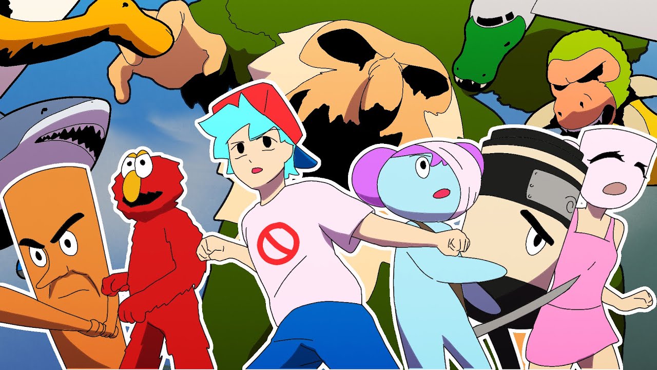 FNF part 5 BROKEN STRINGS 2.0 | tantrum | learn with pibby | fnf animation