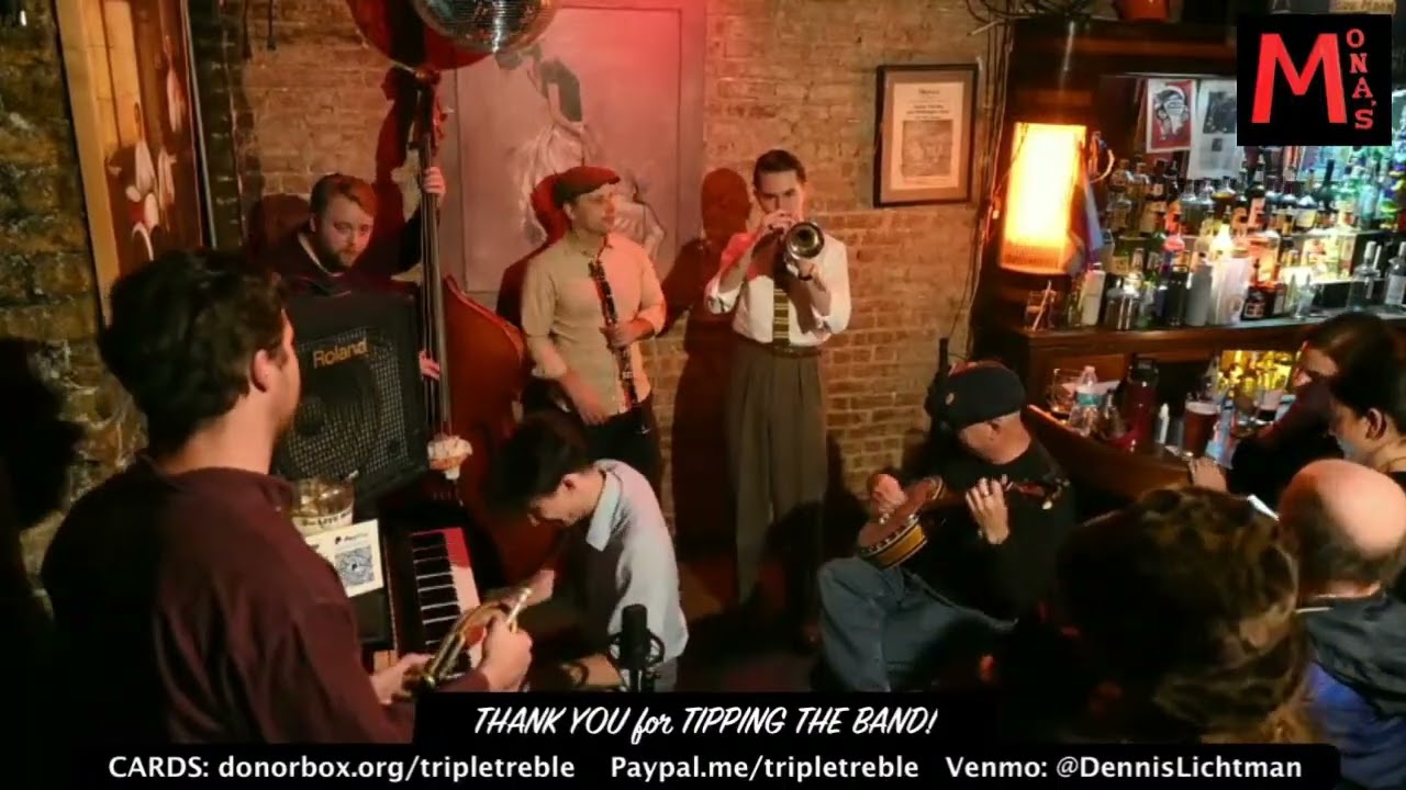 HOT TAMALE MAN - Mona's jazz w/ Clint Baker & Riley Baker & Mike Davis