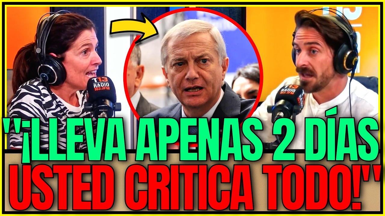 ¡¡ÉPICO!! Periodista LE PARÓ EL CARRO a Winter por PONERSE A ALEGAR contra Kast SIN PARAR