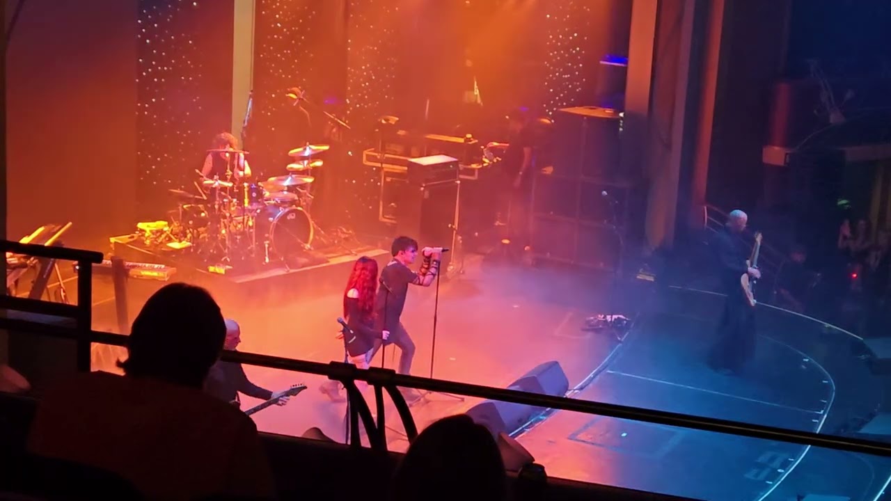 Gary Numan with daughter Raven live 2nd Set 80's Cruise
