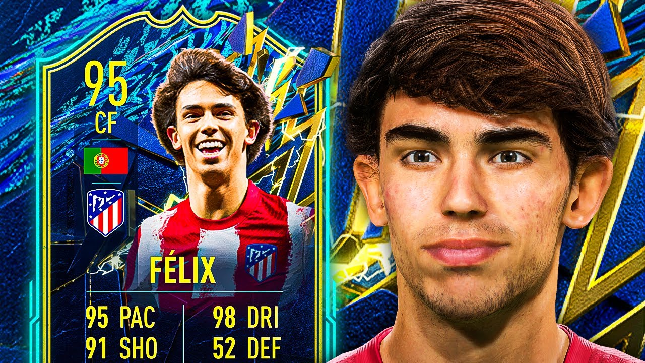 THE PORTUGUESE GOLDEN BOY! 🤩 95 TOTS Felix Player Review - FIFA 22 Ultimate Team