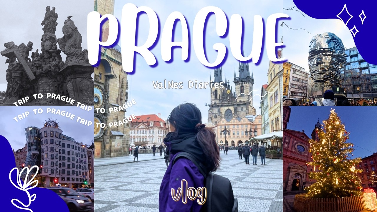 Trip to Prague 🇨🇿 Christmas 2025 - ValNes Diaries 📔