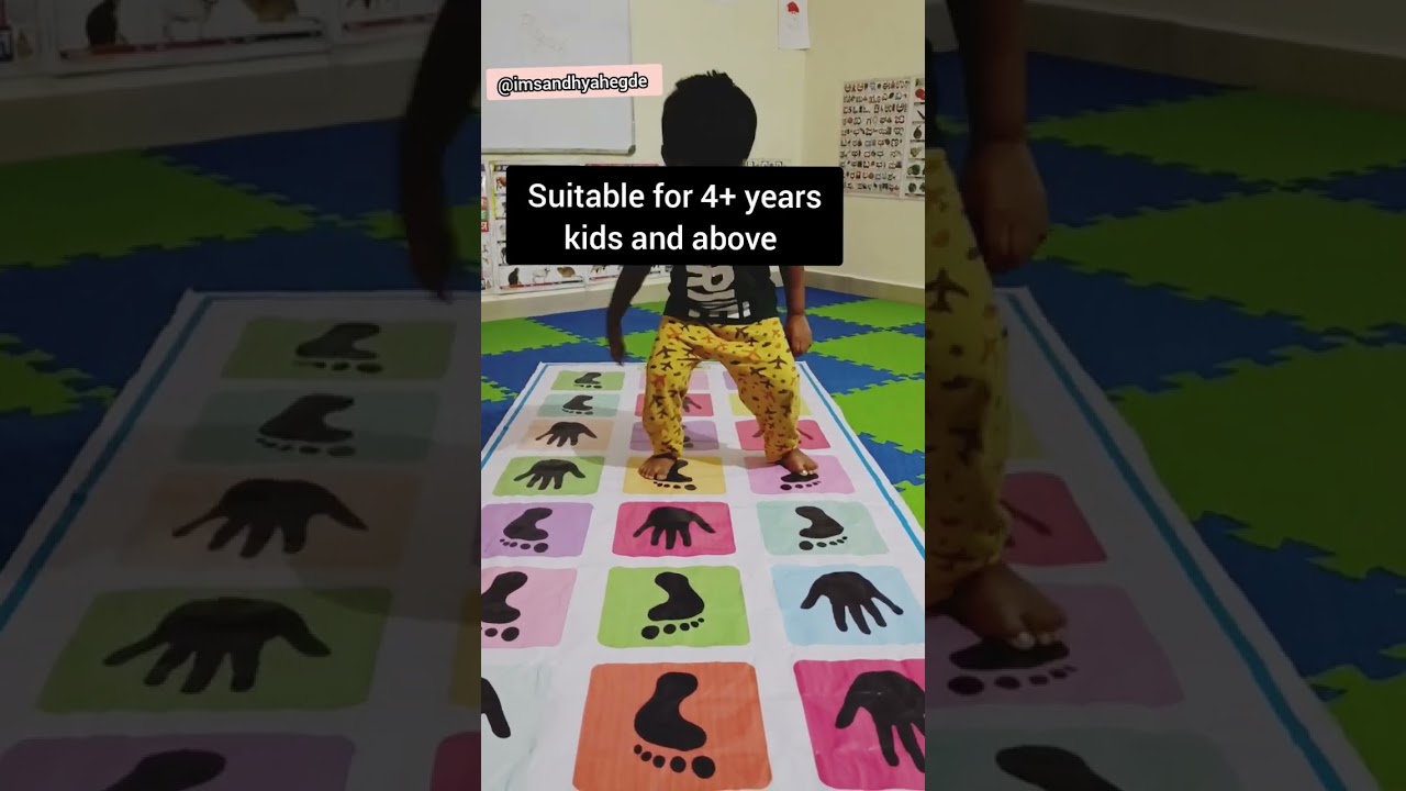 Hopscotch Jumbo play mat #kannadamomblogger #messymomindia #kidsgames #activityforkids