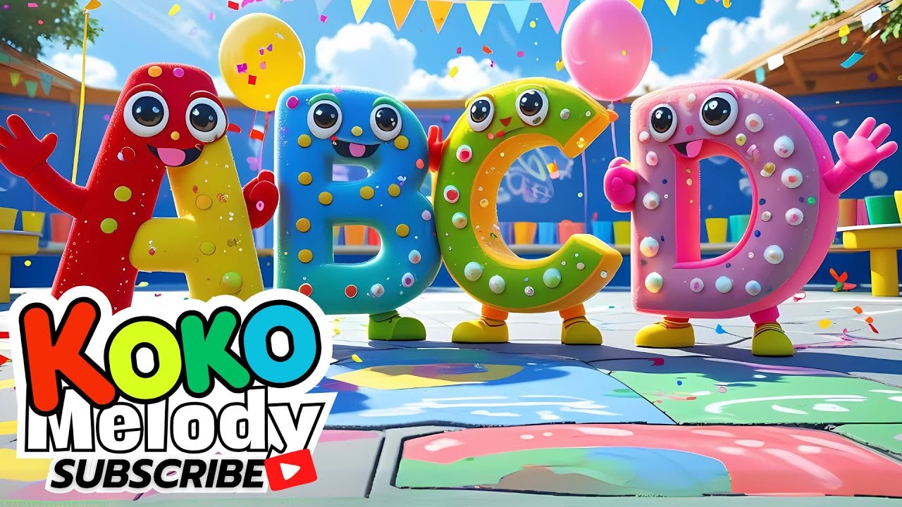 🎉 P&iacute;smenkov&aacute; p&aacute;rty! 🅰️🅱️🅲 Vesel&aacute; abeceda pro děti 🎶