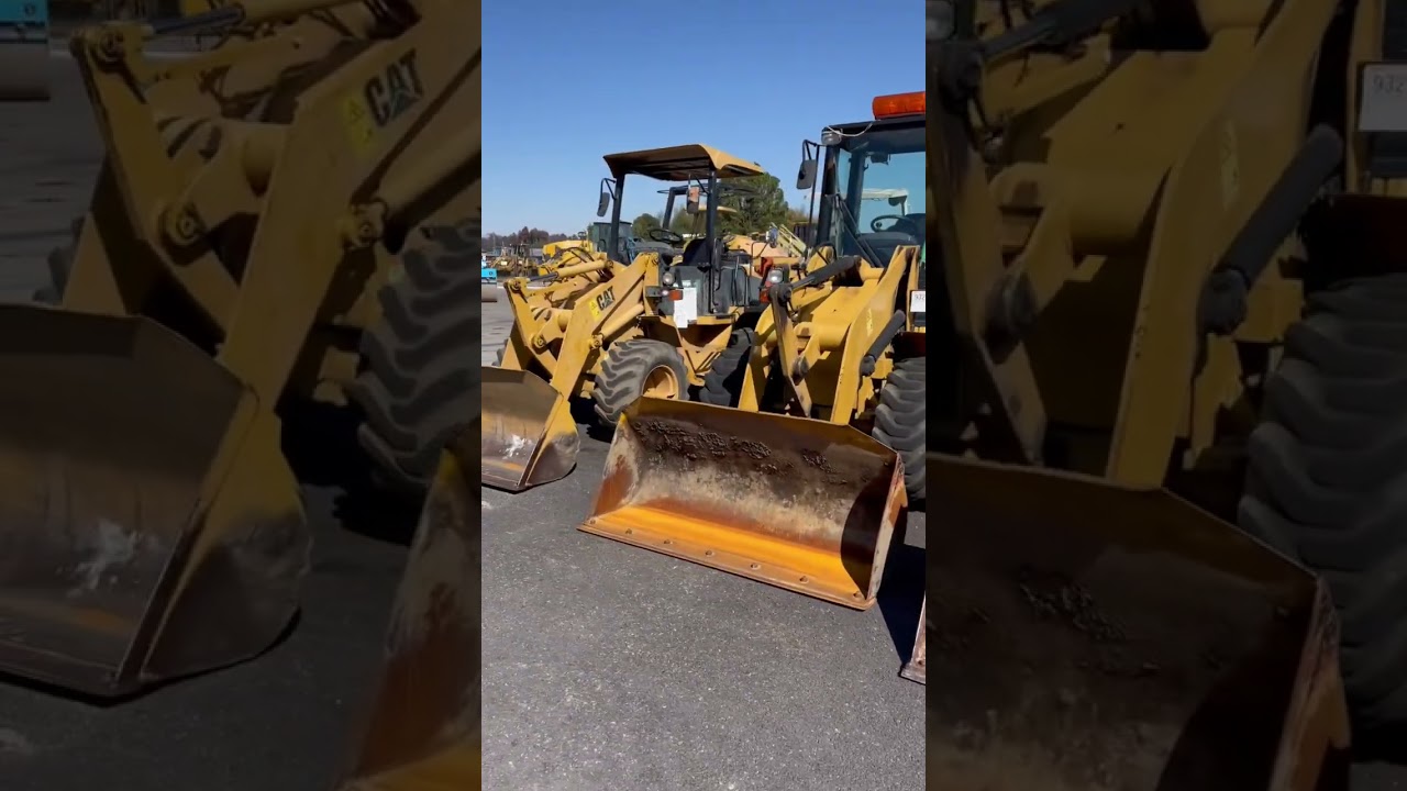 Different types of Japanese road construction machines in Japan