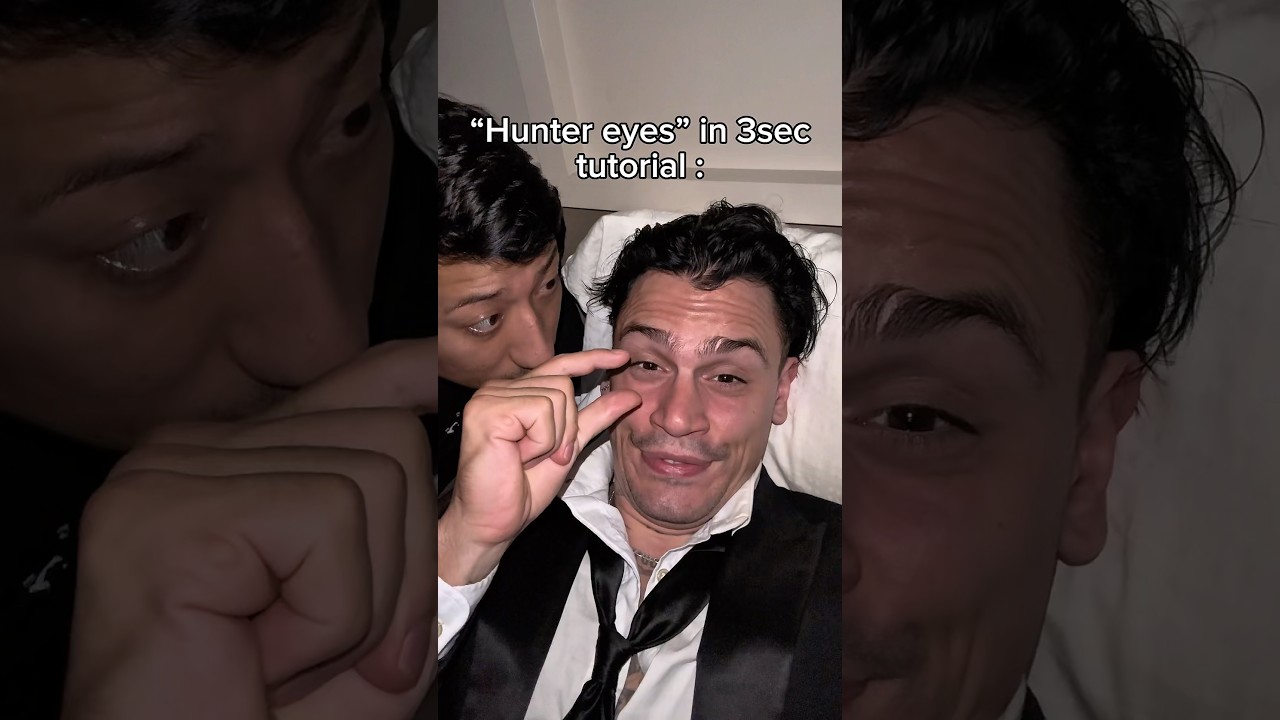 &ldquo;Hunter eyes&rdquo; in 3sec tutorial 💀#hunter #eyes #tutorial #shelove #mewing