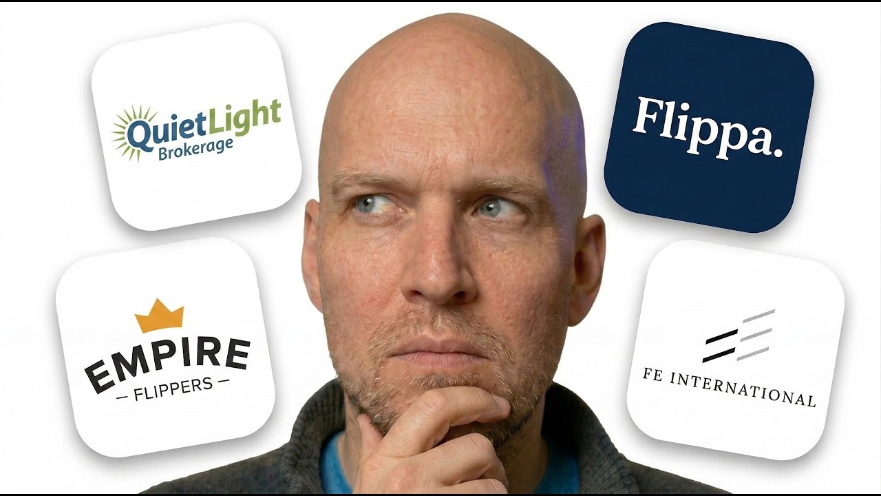 Лучшие онлайн-брокеры для бизнеса (Quiet Light против Empire Flippers против Flippa против FE Int...