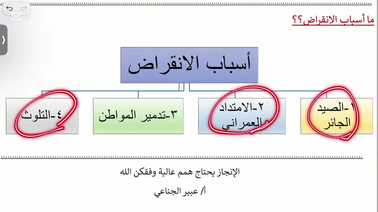مراجعة علوم خامس مع شرح درس معالم سطح الأرض الجزء الاول 